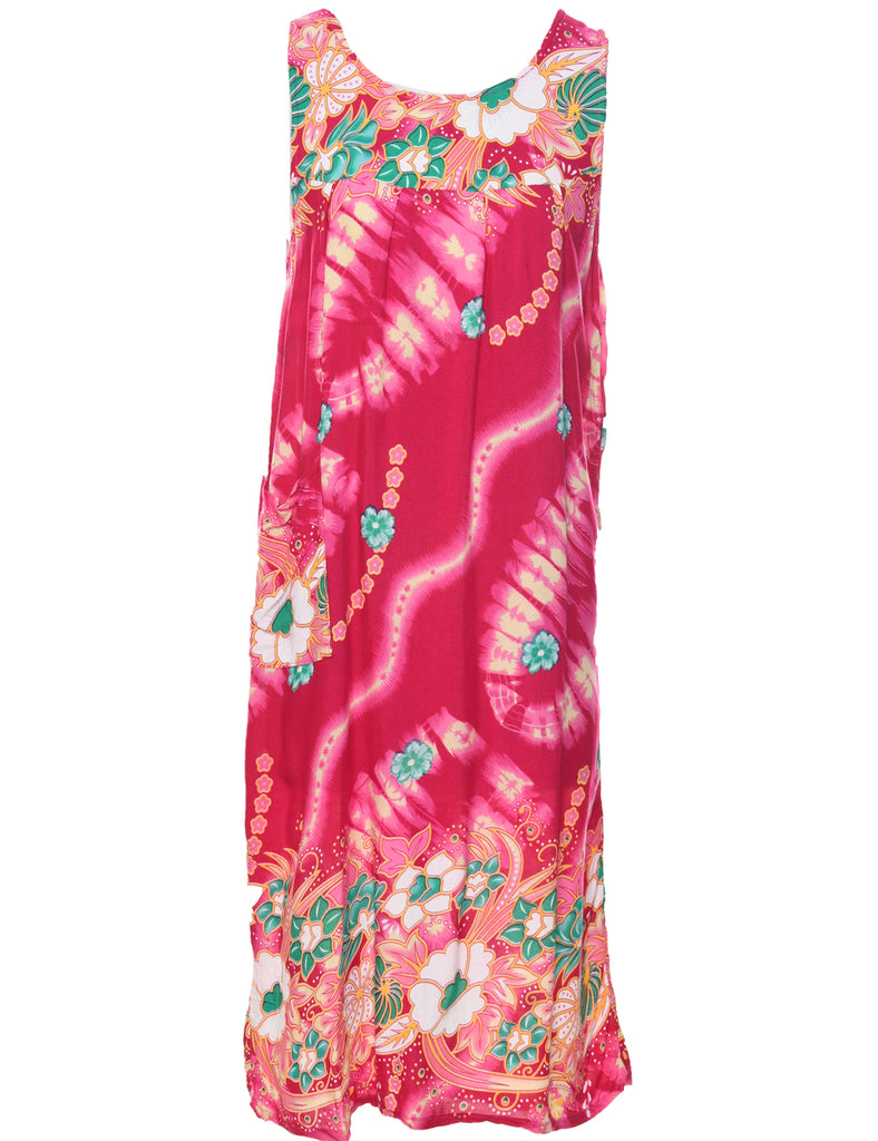 Floral Print Dress - M