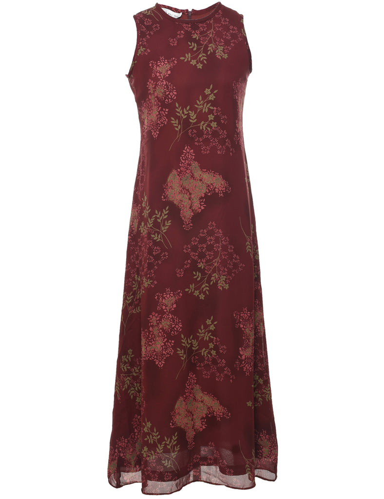 Floral Print Dress - M