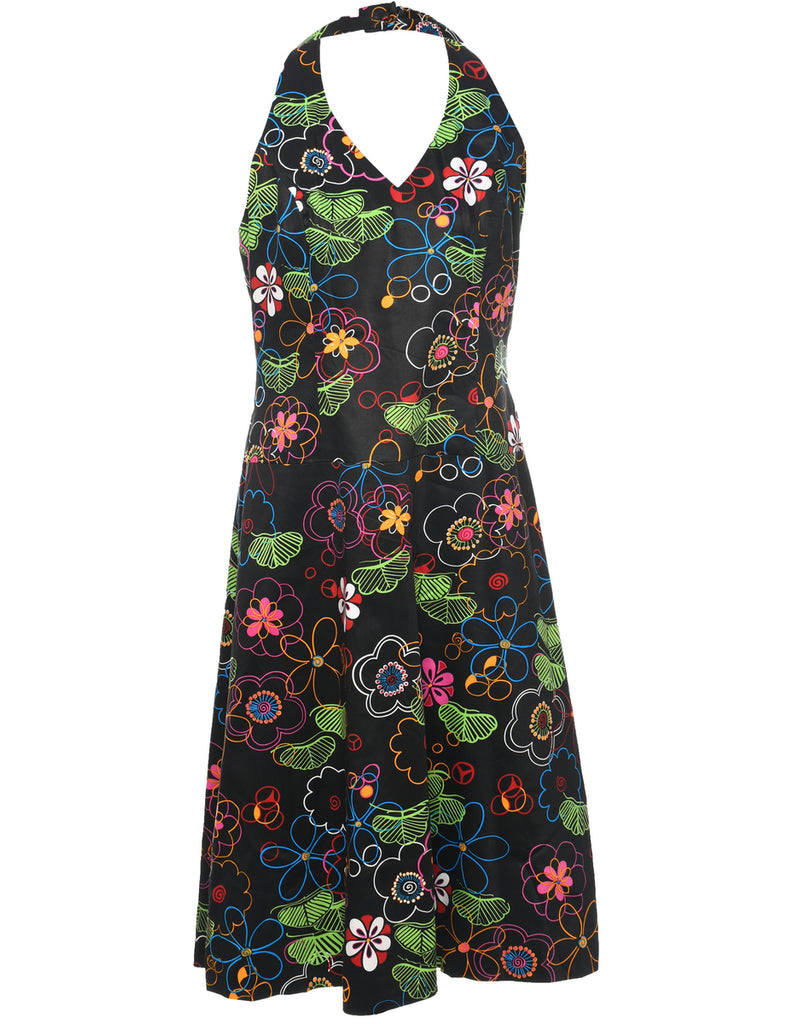 Floral Print Dress - M