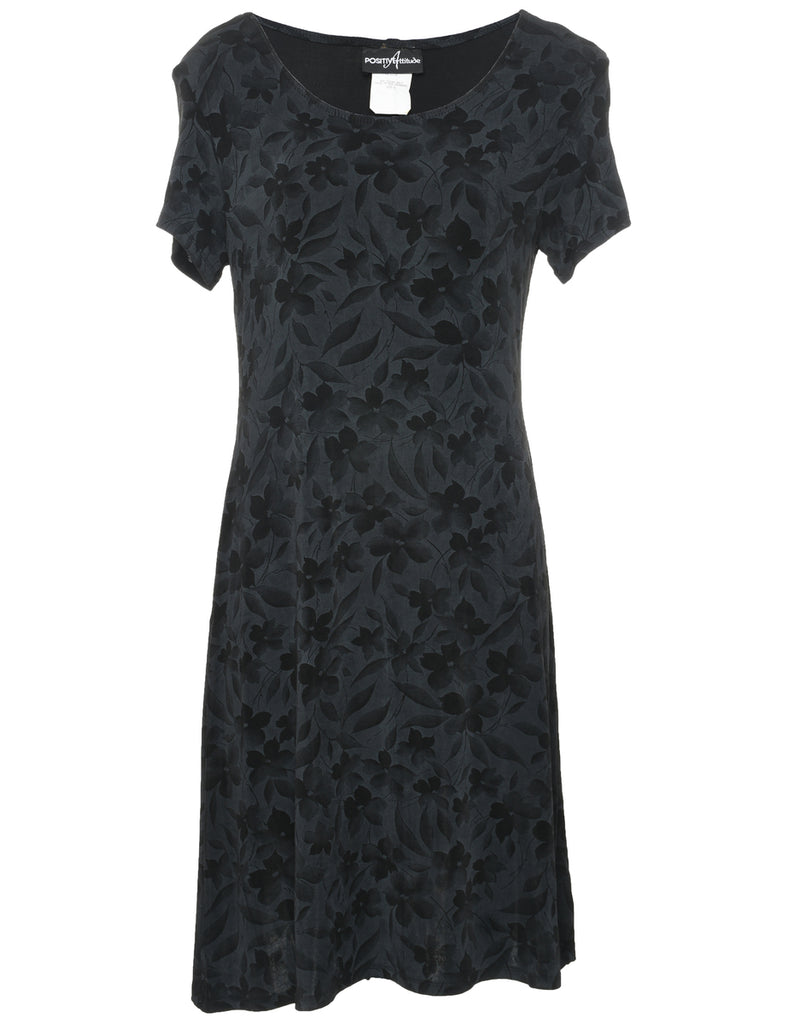 Floral Print Dress - M