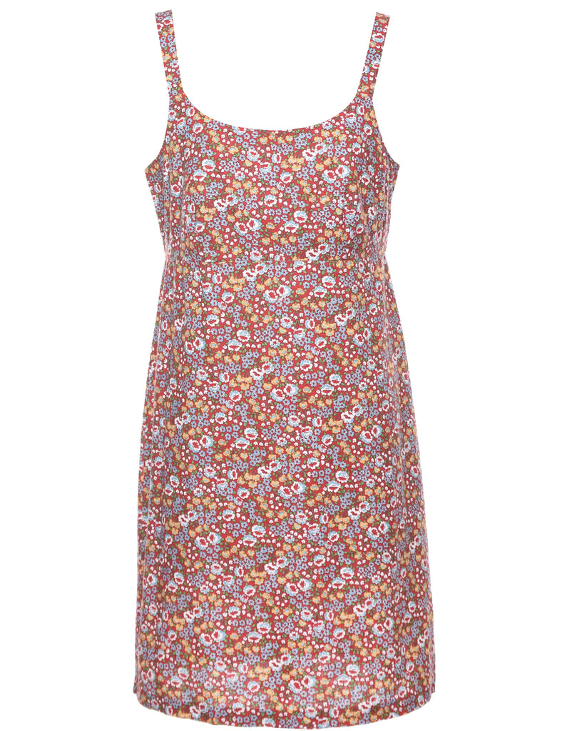 Floral Print Dress - M