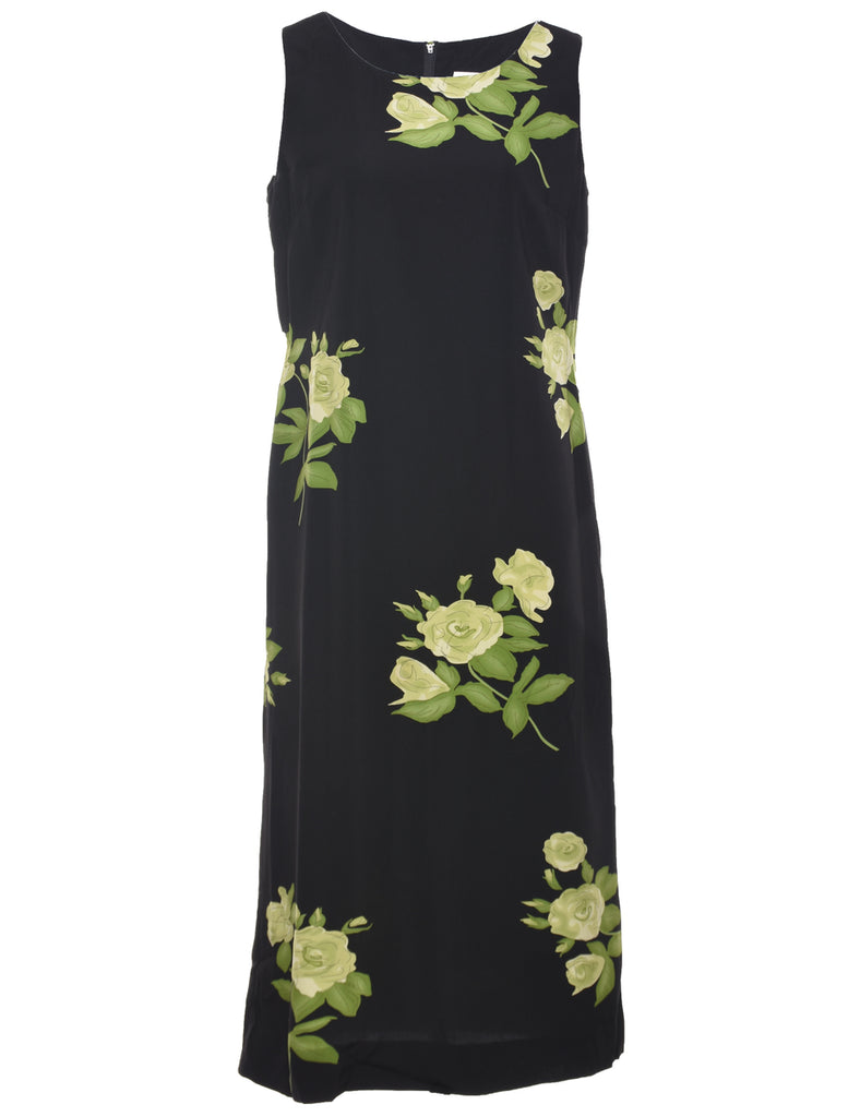 Floral Print Dress - M