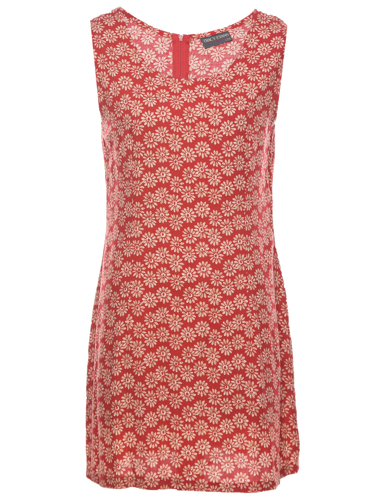 Floral Print Dress - M