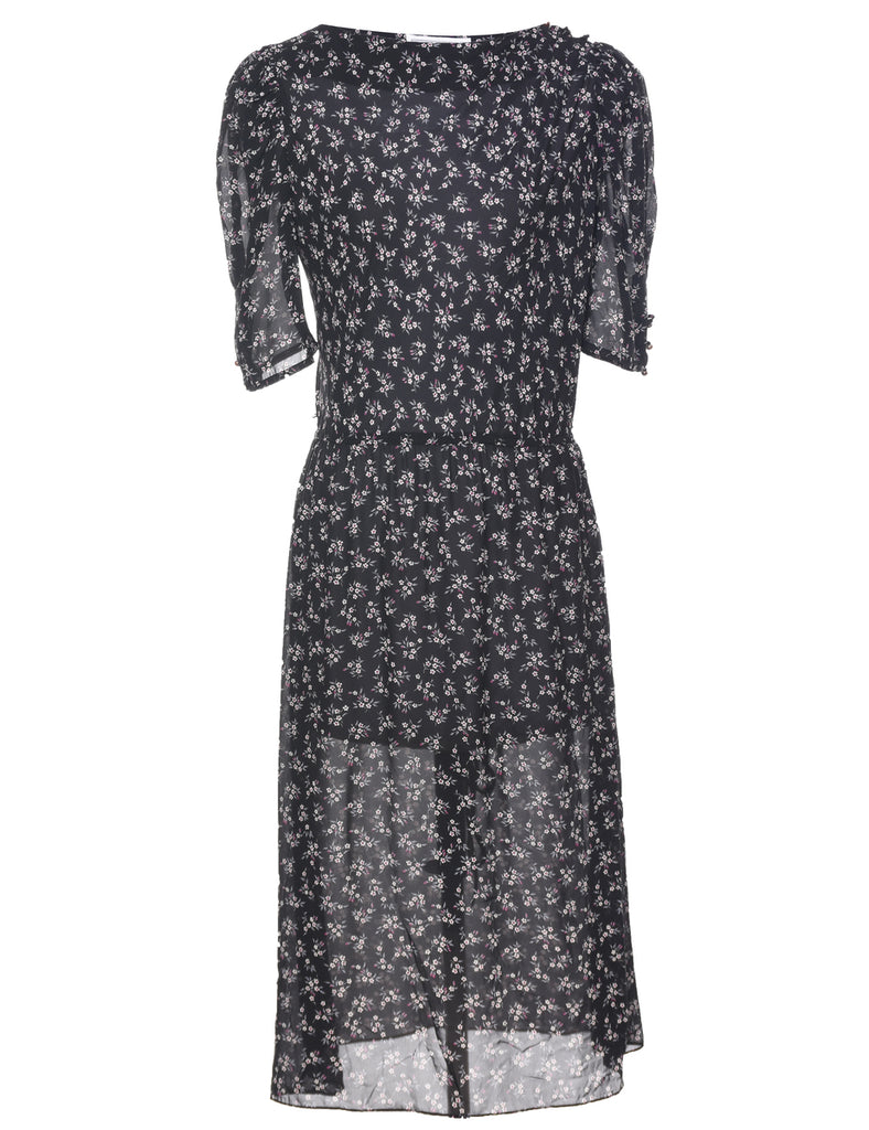 Floral Print Dress - S