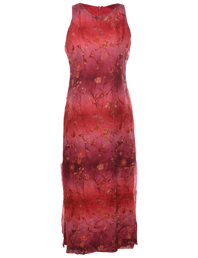 Floral Print Dress - M