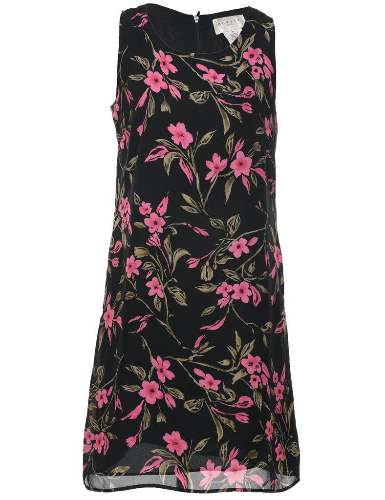 Floral Print Dress - M