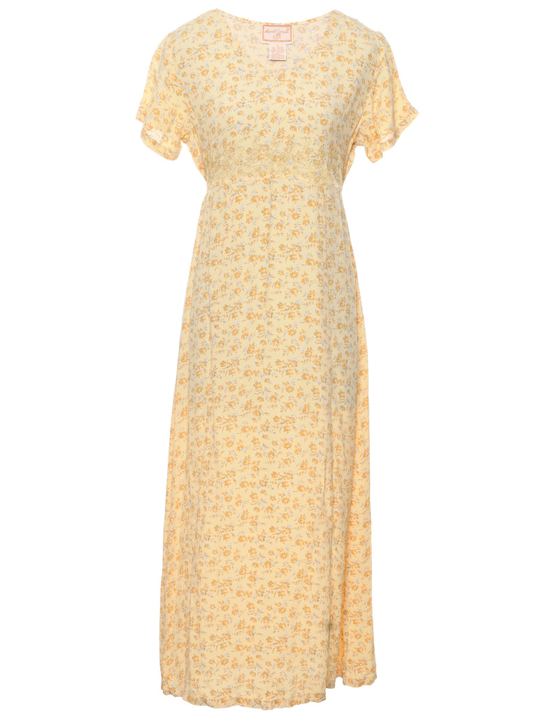 Floral Print Dress - M