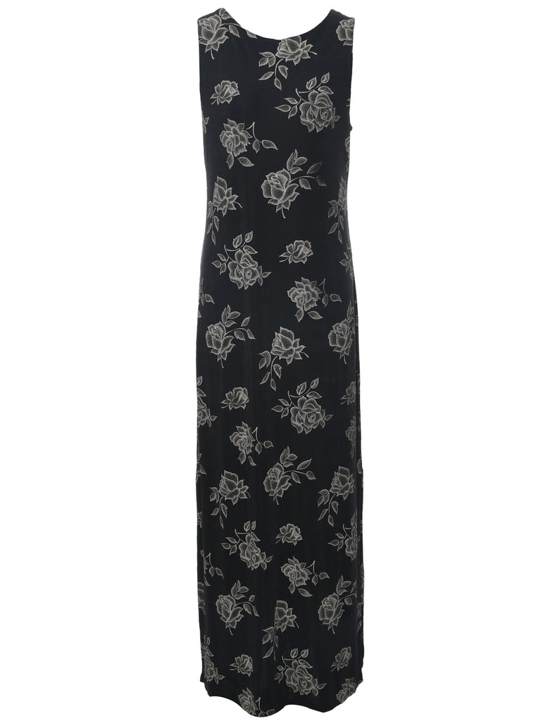 Floral Print Dress - M