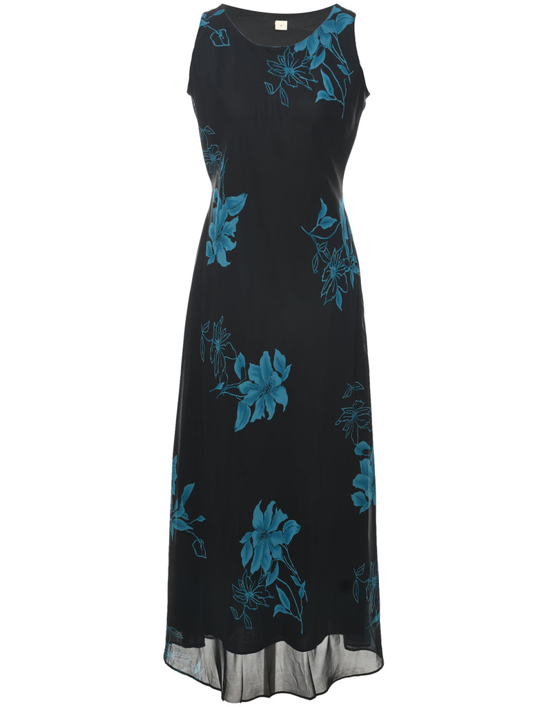 Floral Print Dress - M