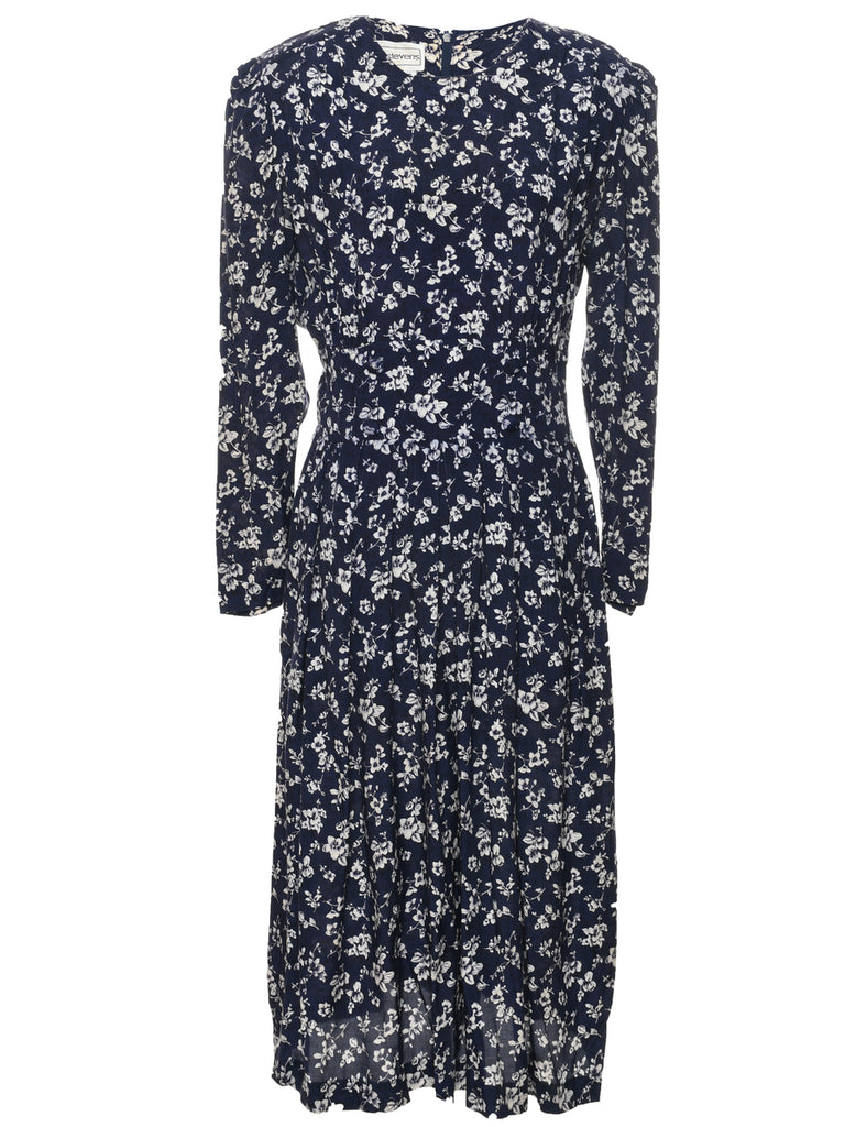 Floral Print Dress - M
