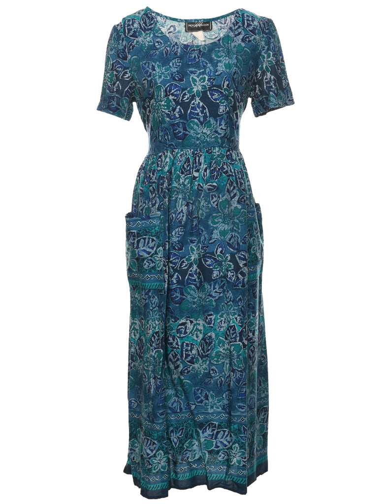 Floral Print Dress - M