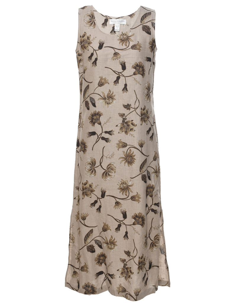 Floral Print Dress - M