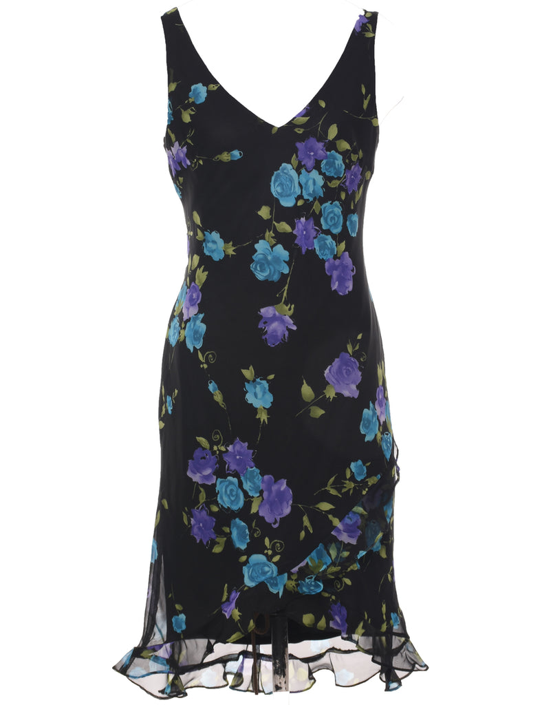 Floral Print Dress - M