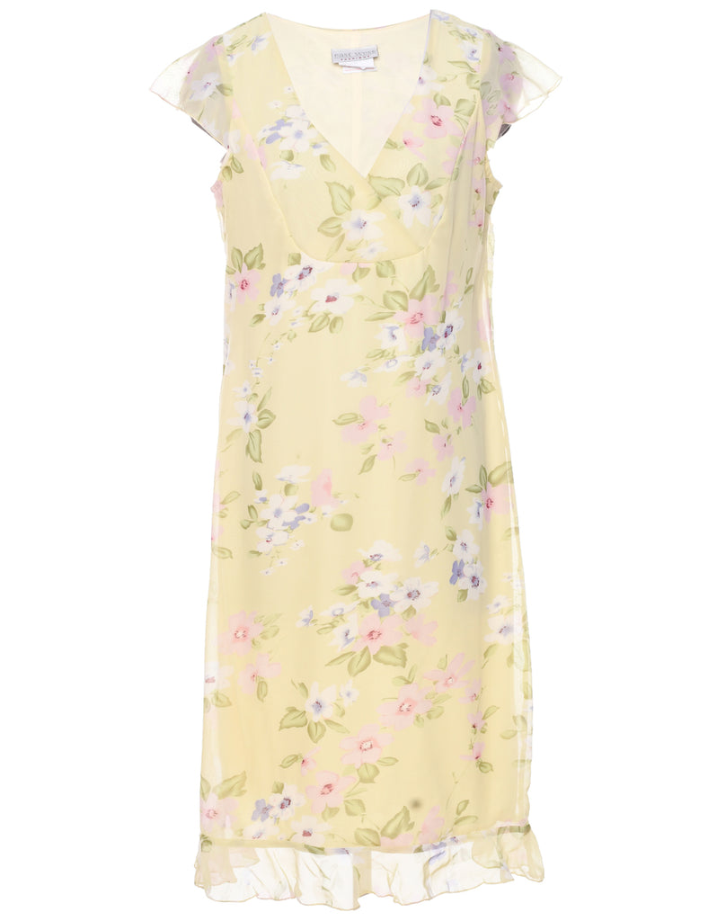 Floral Print Dress - M