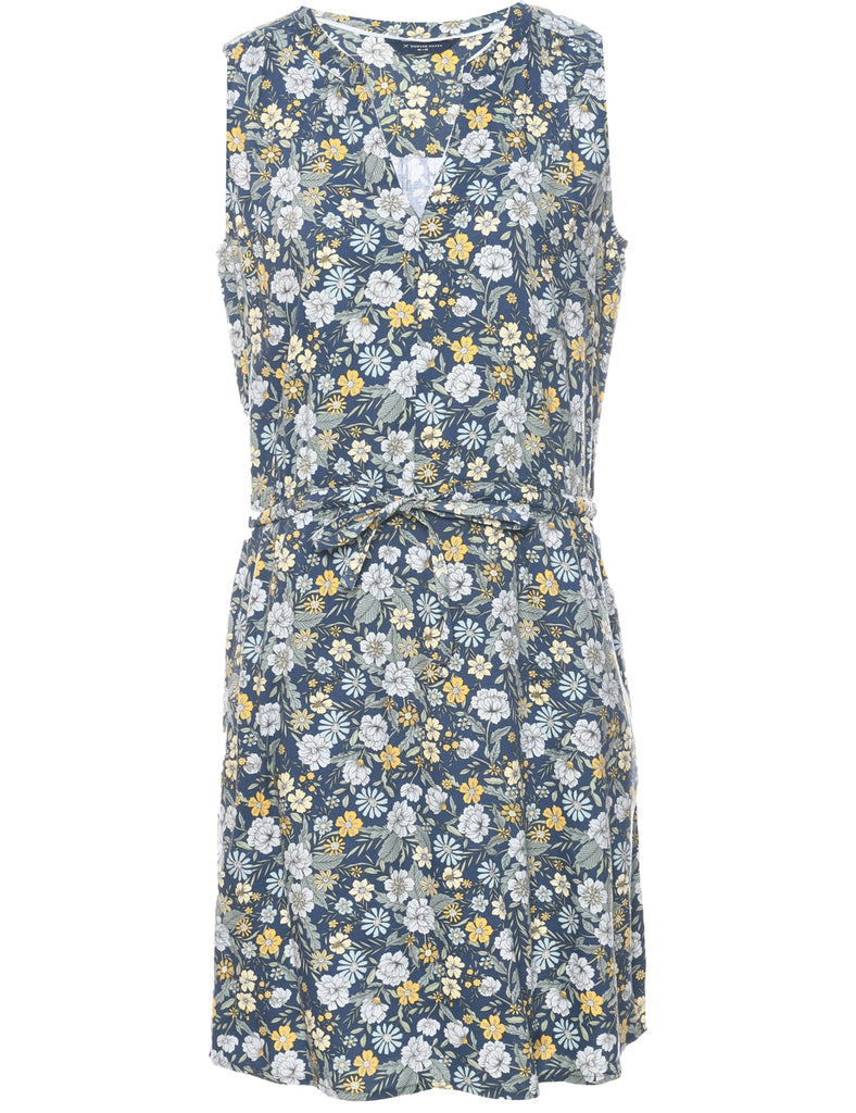 Floral Print Dress - M