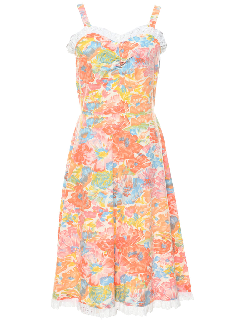 Floral Print Dress - S