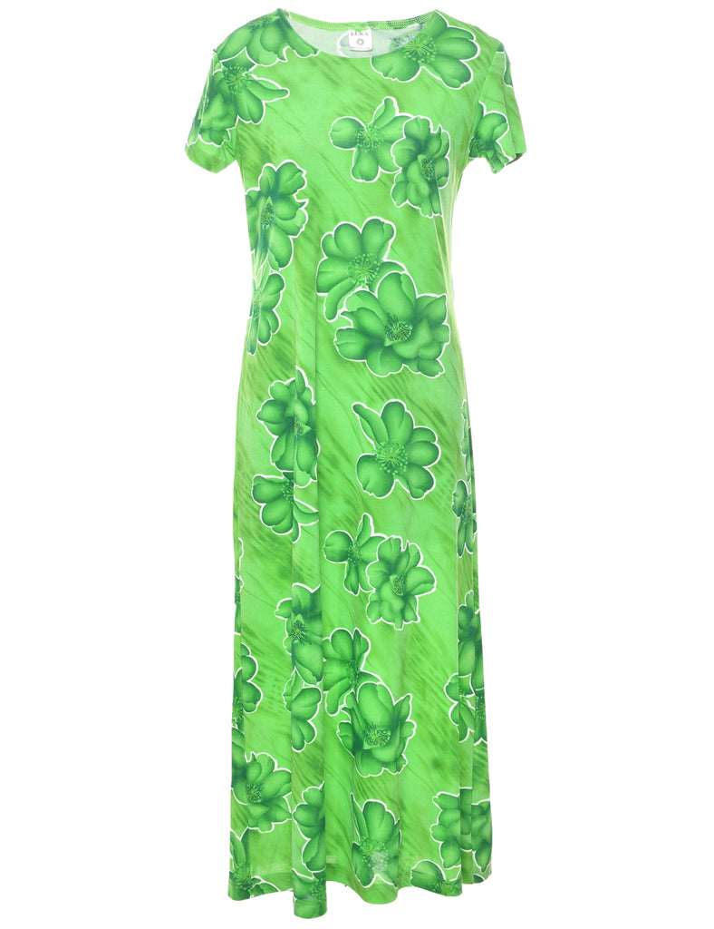 Floral Print Dress - M