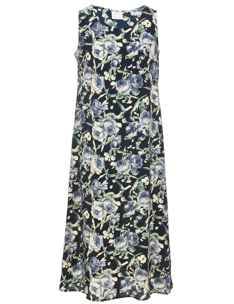 Floral Print Dress - M