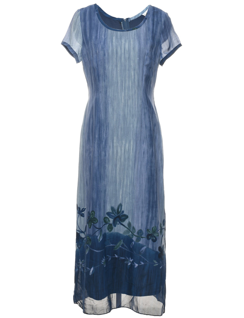 Floral Print Dress - M