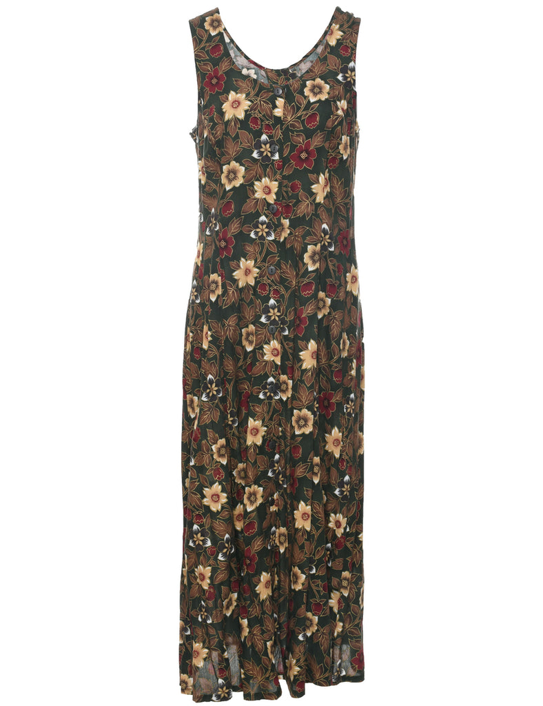 Floral Print Dress - M