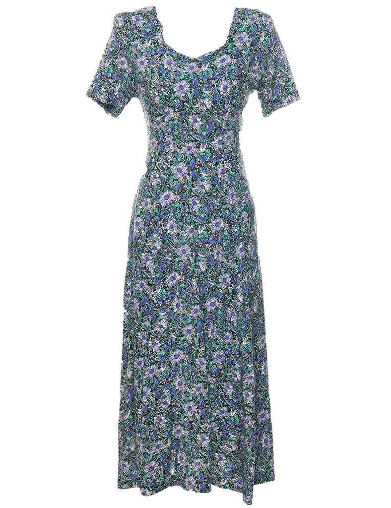 Floral Print Dress - XS