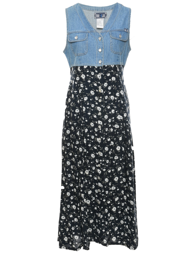 Floral Print Dress - M