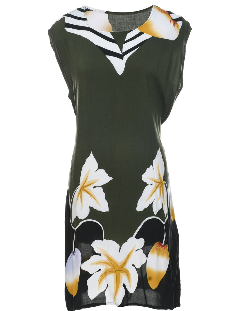 Floral Print Dress - XL