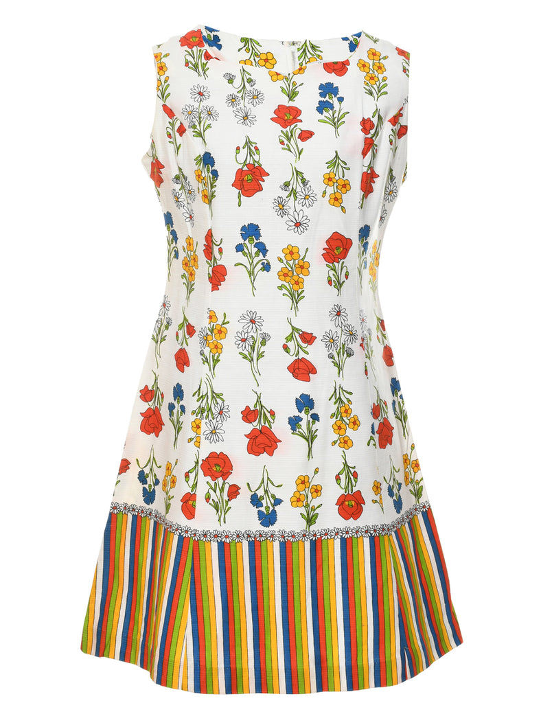 Floral Print Dress - M