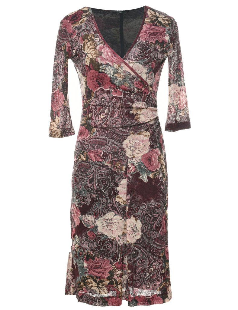 Floral Print Dress - S