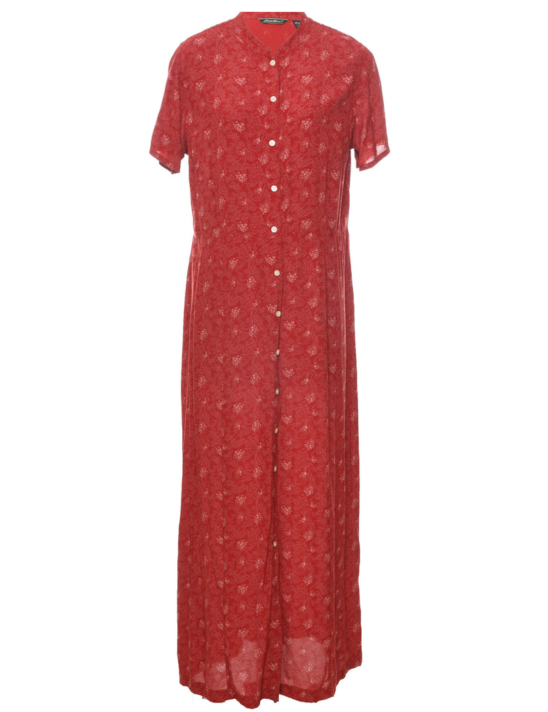 Floral Print Dress - L