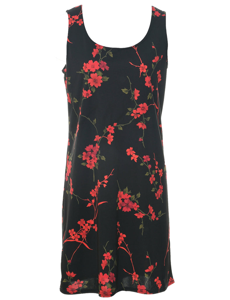 Floral Print Dress - M
