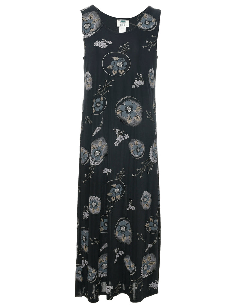 Floral Print Dress - M