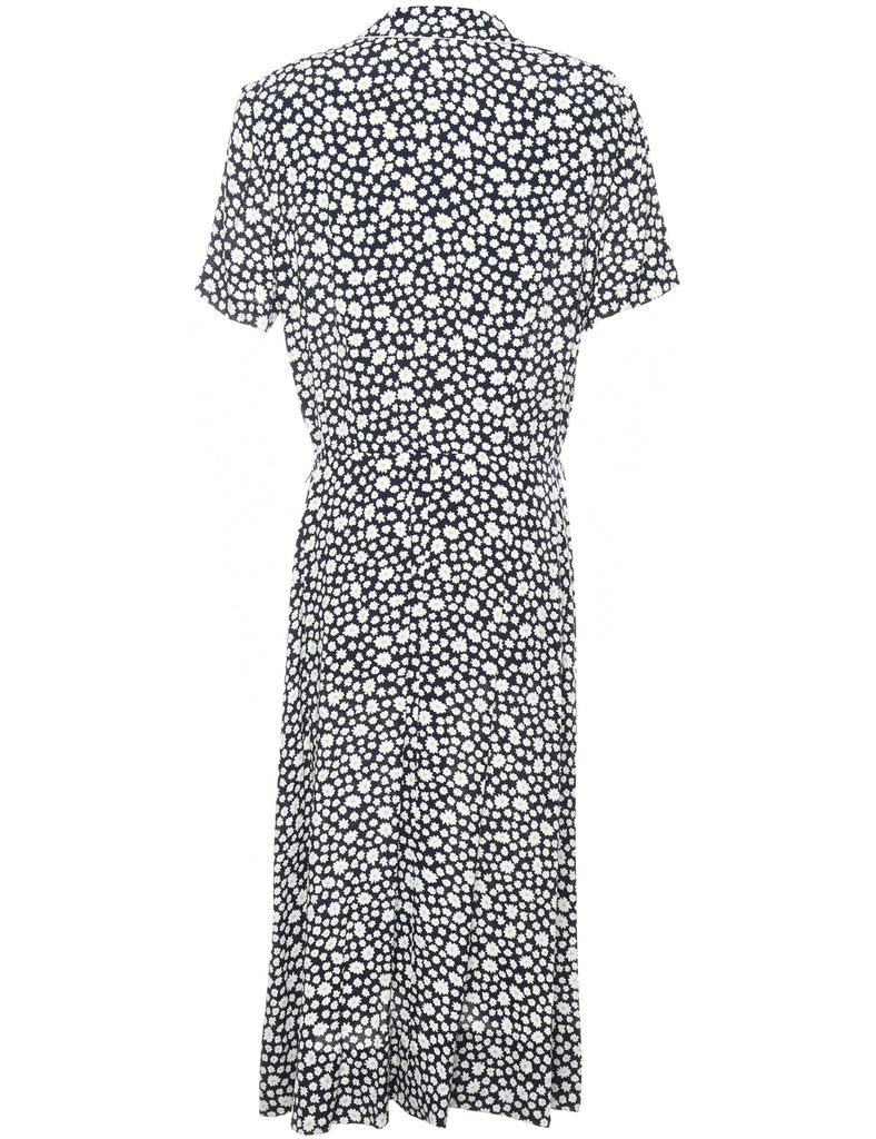 Floral Print Dress - L