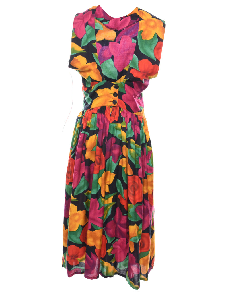 Floral Print Dress - S