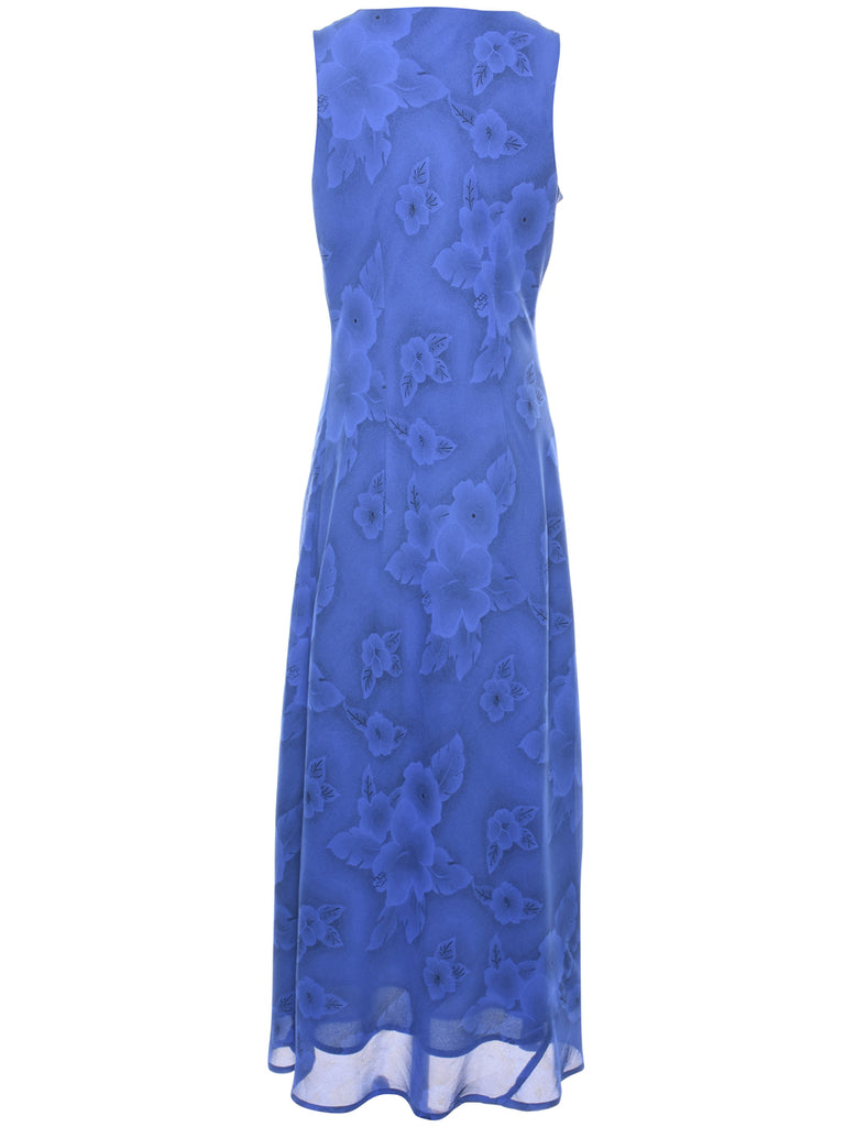 Floral Print Dress - L