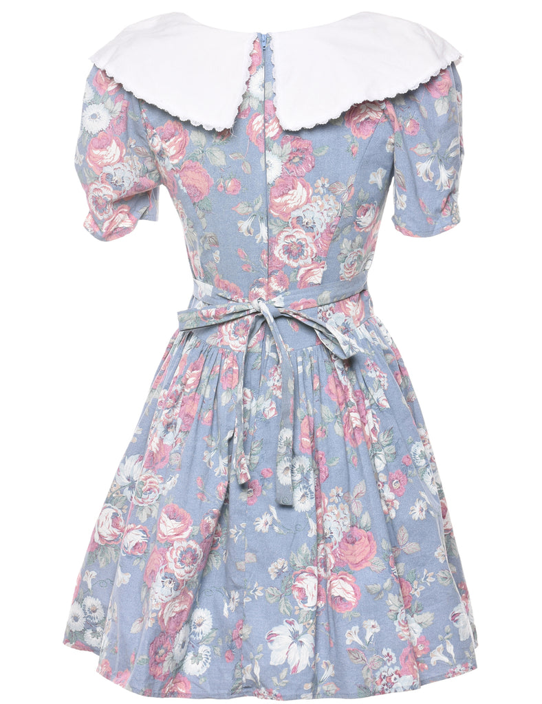 Floral Print Dress - M