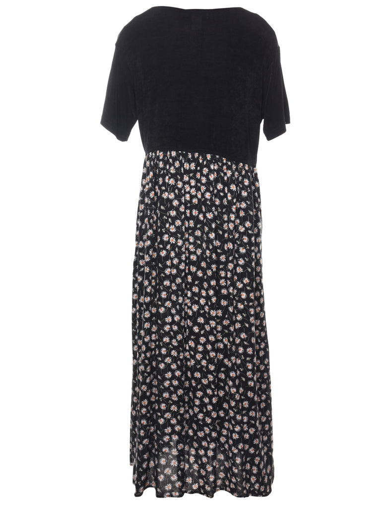 Floral Print Dress - L