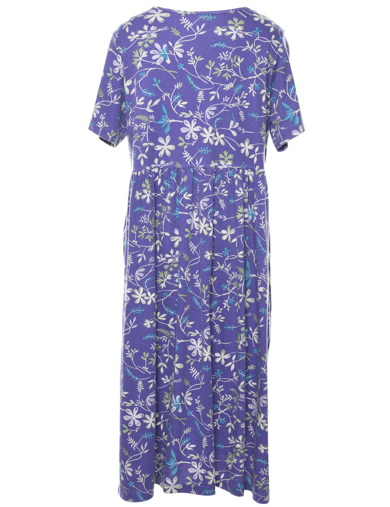 Floral Print Dress - XL