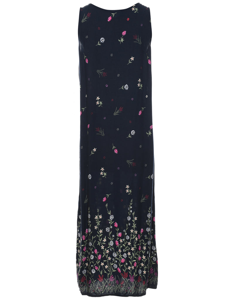 Floral Print Dress - M
