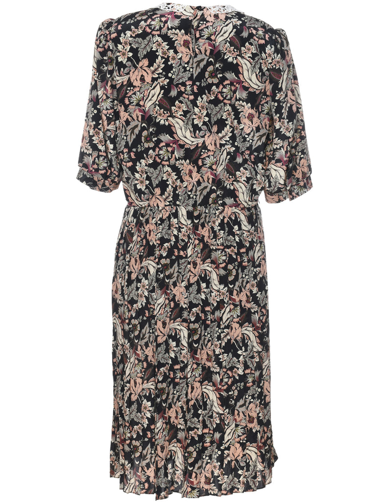 Floral Print Dress - XL