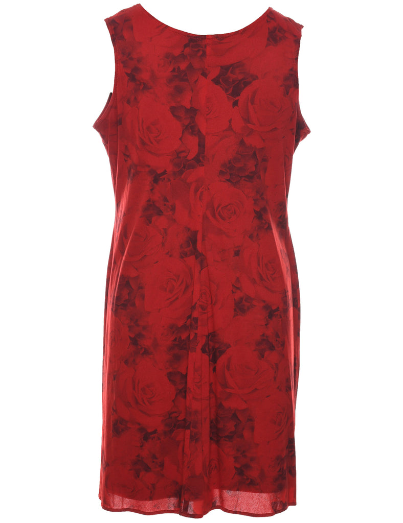 Floral Print Dress - XL