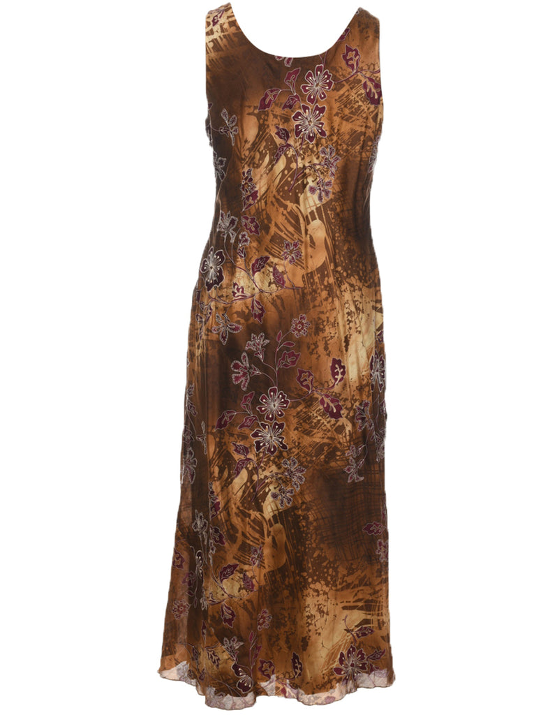 Floral Print Dress - XL
