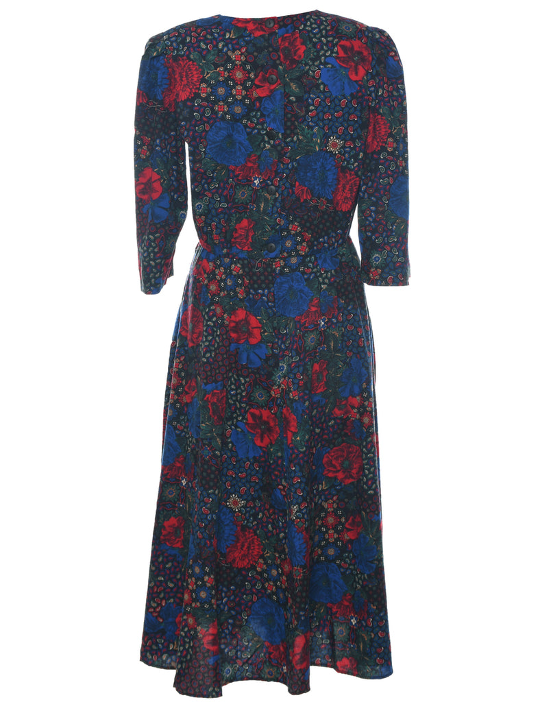 Floral Print Dress - XL