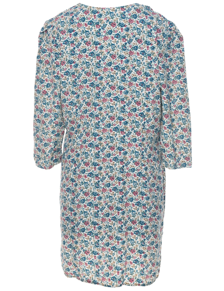 Floral Print Dress - XL