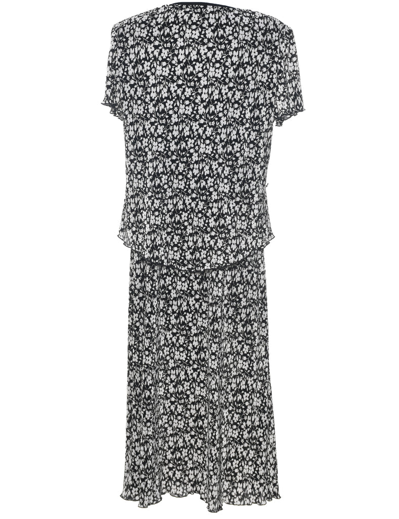 Floral Print Dress - XL