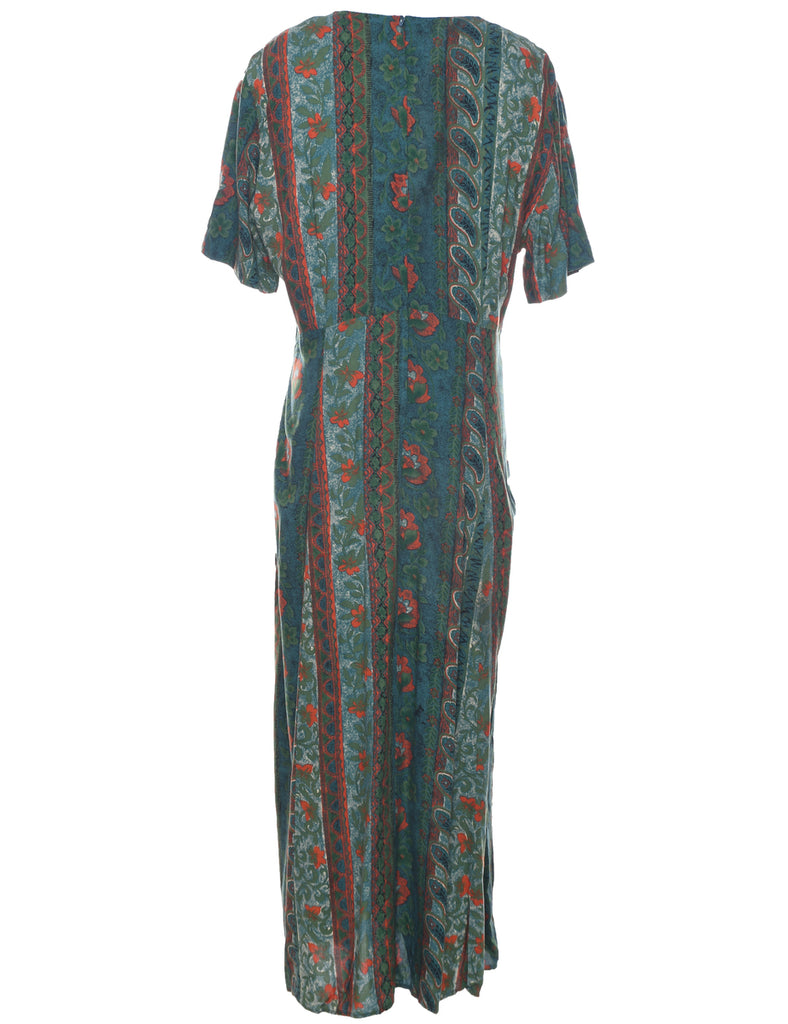 Floral Print Dress - XXL