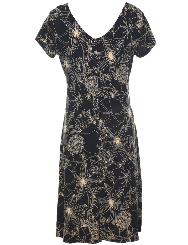 Floral Print Dress - S