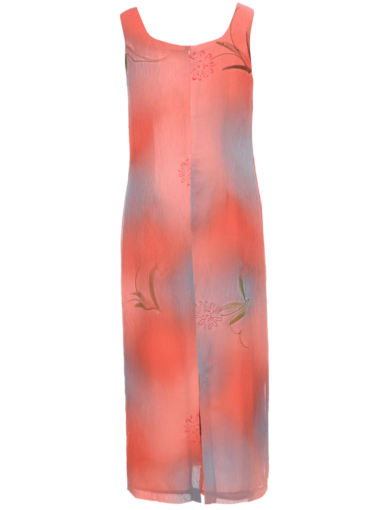 Floral Print Dress - M