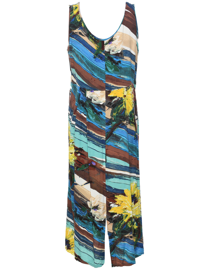 Floral Print Dress - M
