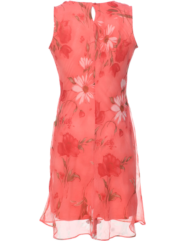 Floral Print Dress - M